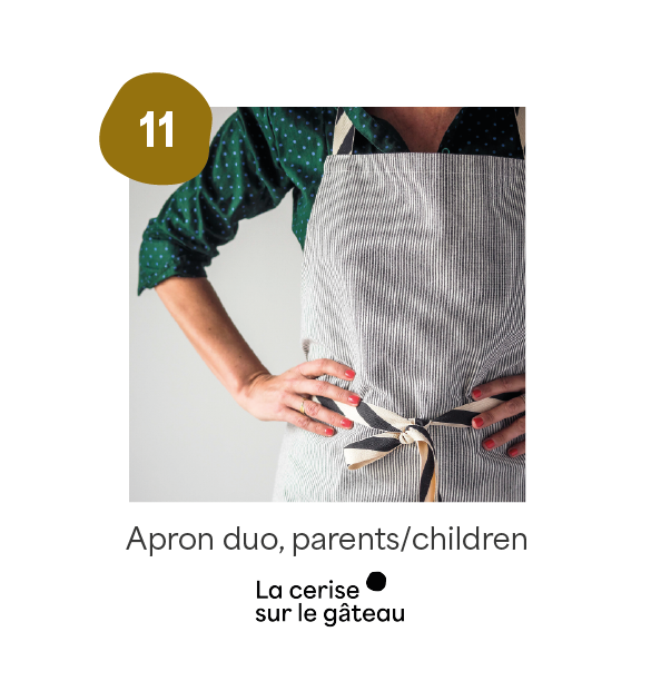 apron duo, parents/children